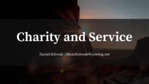 daniel schwab wyoming charity and service